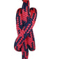 Pink-Navy Tobiano Horse Lead Rope - 14mm - Cams Cords