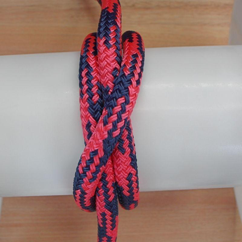 Pink-Navy Tobiano Horse Lead Rope - 16mm - Cams Cords