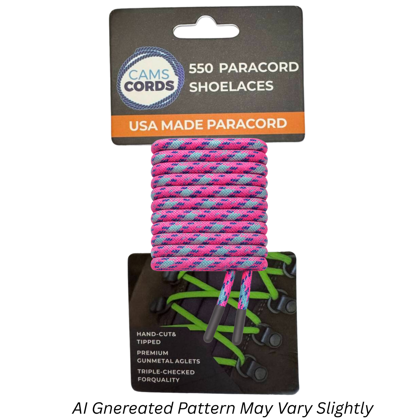 Pixie Stix 550 Paracord Shoelaces