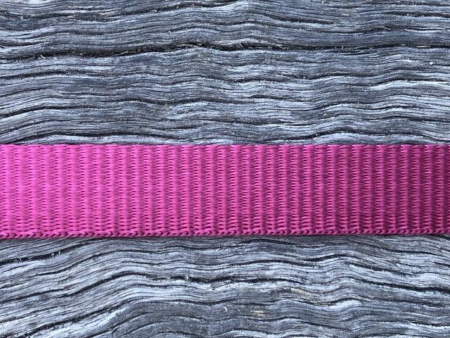 Polyester webbing - Berry 20mm - Cams Cords