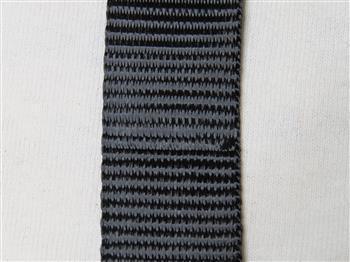 Polyester webbing - Black 25mm - Cams Cords