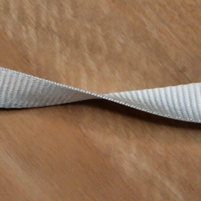Polyester webbing - White 15mm - Cams Cords