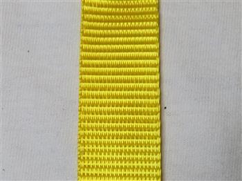 Polyester webbing - Yellow 25mm - Cams Cords