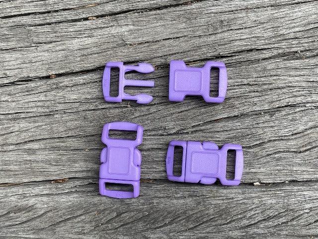 Purple Buckles - 10mm - Cams Cords