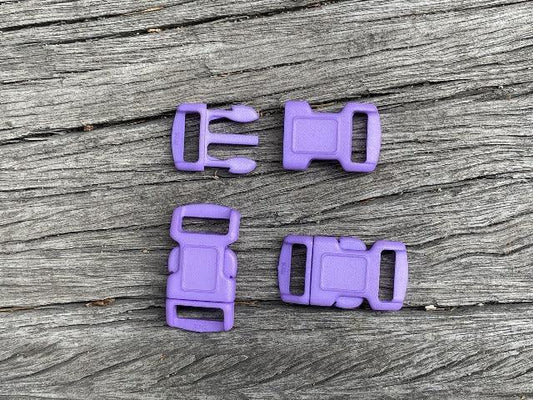 Purple Buckles - 10mm - Cams Cords
