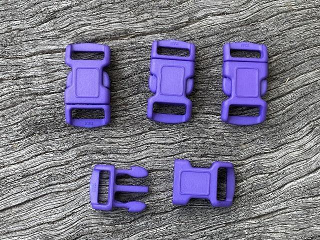 Purple Buckles - 10mm - Cams Cords