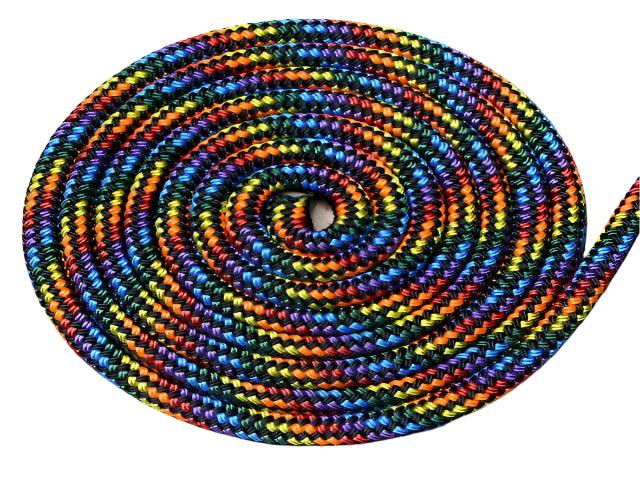 Rainbow - Black - 10mm - Cams Cords