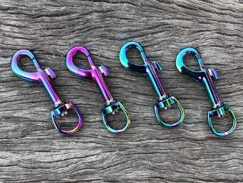 Rainbow Snap Hooks - 12mm (1/2 inch) - Cams Cords