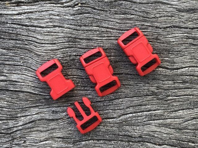 Red Buckles - 10mm - Cams Cords