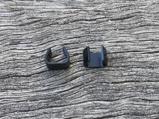 Rope U Clamp - Black 6mm - Cams Cords