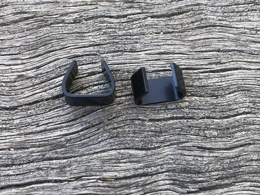 Rope U Clamp - Black 8mm - Cams Cords