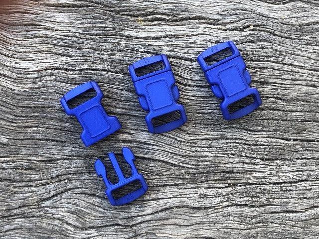 Royal Blue Buckles - 10mm - Cams Cords