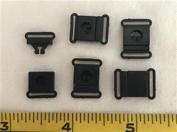 Safety Breakaway Buckle - Black 10mm - Cams Cords