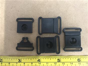 Safety Breakaway Buckle - Black 20mm - Cams Cords