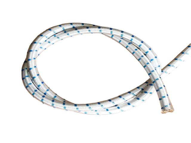 Shock Cord - White with Blue Fleck 14mm - Cams Cords