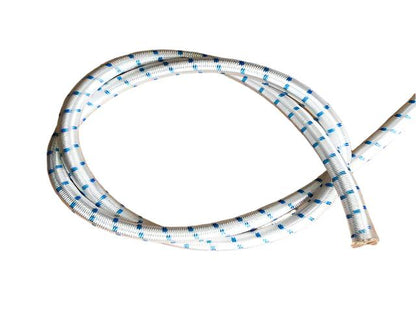 Shock Cord - White with Blue Fleck 8mm - Cams Cords