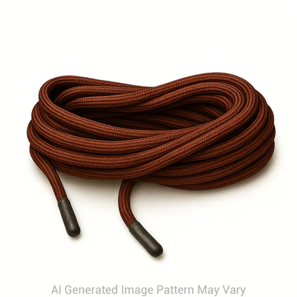 Chocolate Brown 550 Paracord Shoelaces