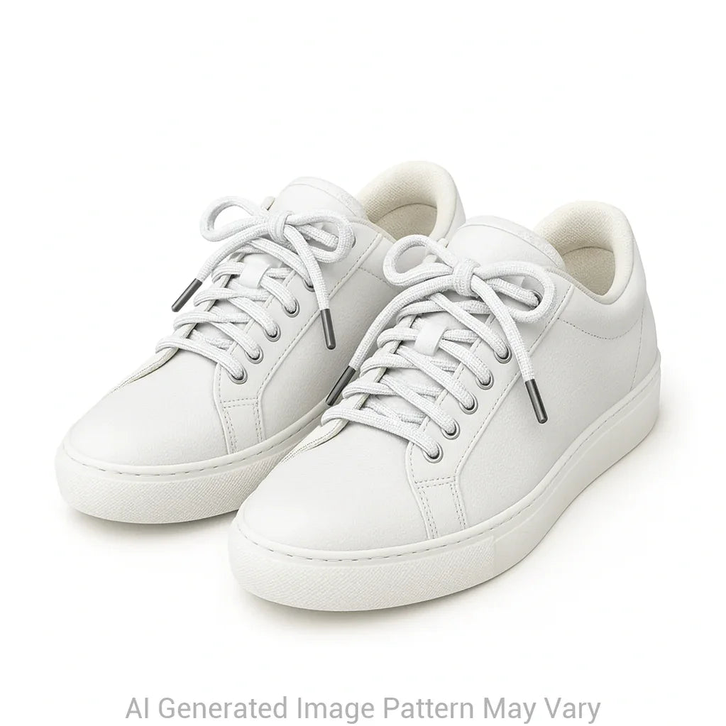 Silver 550 Paracord Shoelaces