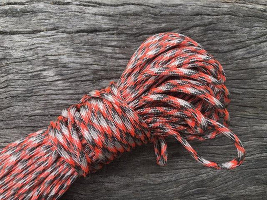Sneaky Orange Camo Paracord * - Cams Cords