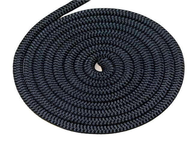 Simple Rope Black Solid - Black Rope - 10mm – Cams Cords