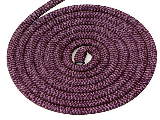Solid - Burgundy Horse Halter - 8mm - Cams Cords