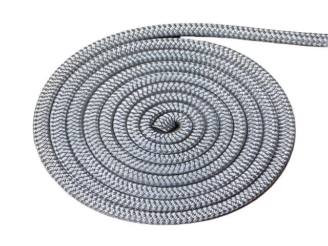 Solid - Silver halter - 8mm - Cams Cords