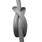 Solid - Silver halter - 8mm - Cams Cords