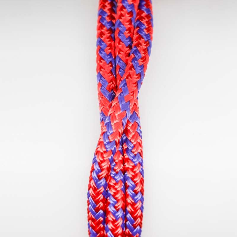 Spiral - Red-Purple halter - 6mm * - Cams Cords