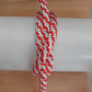 Spiral - White & Red - 12mm * - Cams Cords