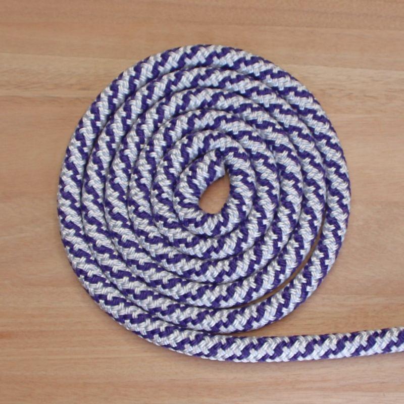 Spiral - White-Purple halter - 6mm * - Cams Cords