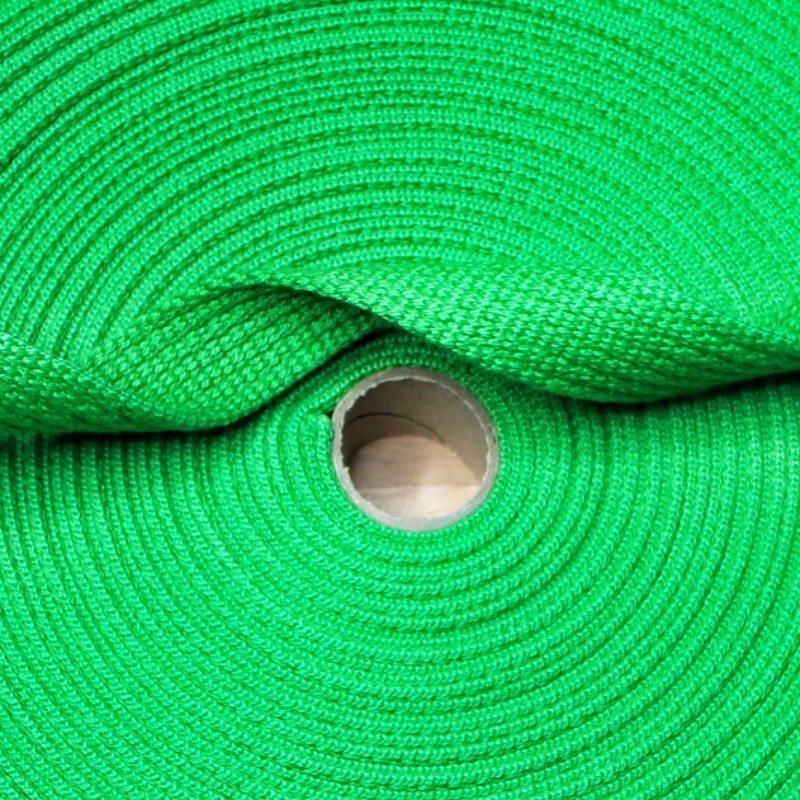 Spun Polyester Webbing - Apple Green 25mm - Cams Cords