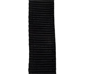 Spun Polyester Webbing - Black 20mm - Cams Cords