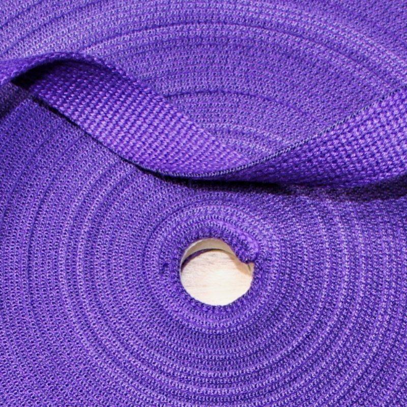 Spun Polyester Webbing - Purple 12mm - Cams Cords