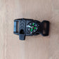 Survival Buckle with compass 14mm - Cams Cords