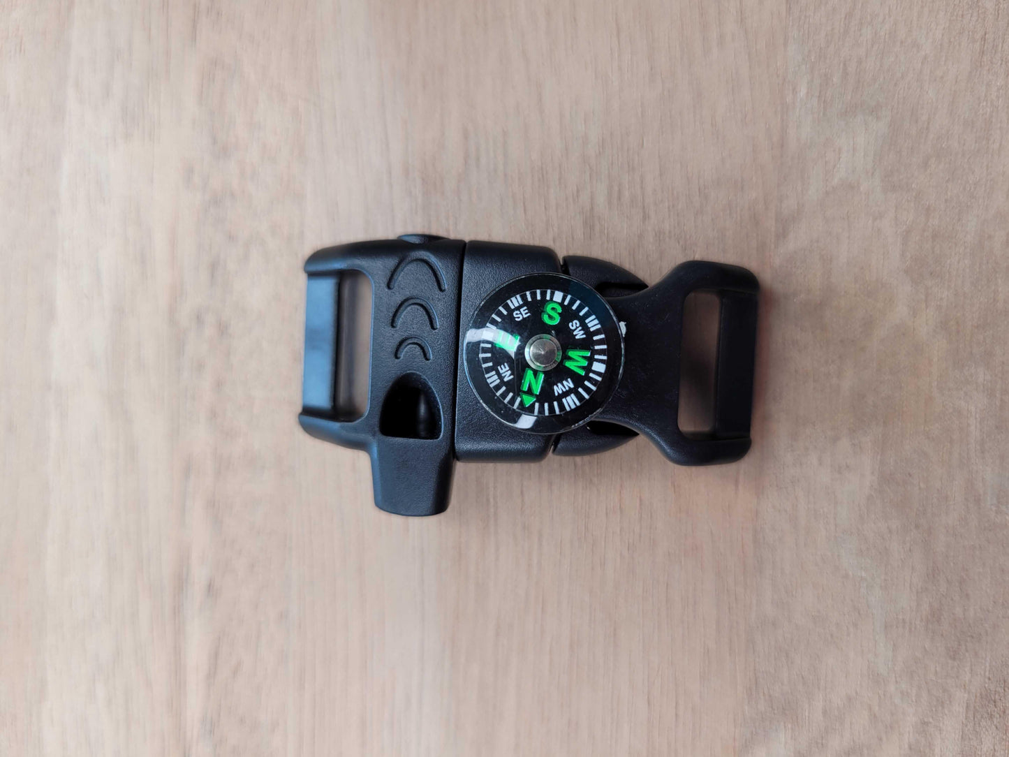 Survival Buckle with compass 14mm - Cams Cords