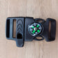 Survival Buckle with compass 20mm - Cams Cords