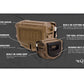 Tactical Rope Dispenser - Red - Cams Cords