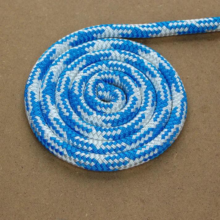 Tobiano - Blue and White halter - 6mm - Cams Cords