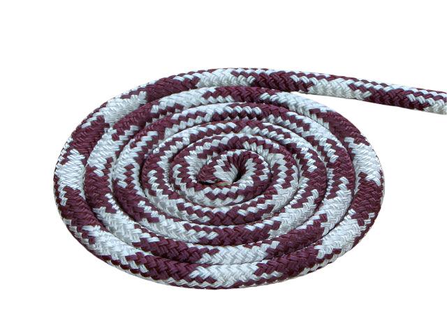 Tobiano - Burgundy-White - 8mm - Cams Cords