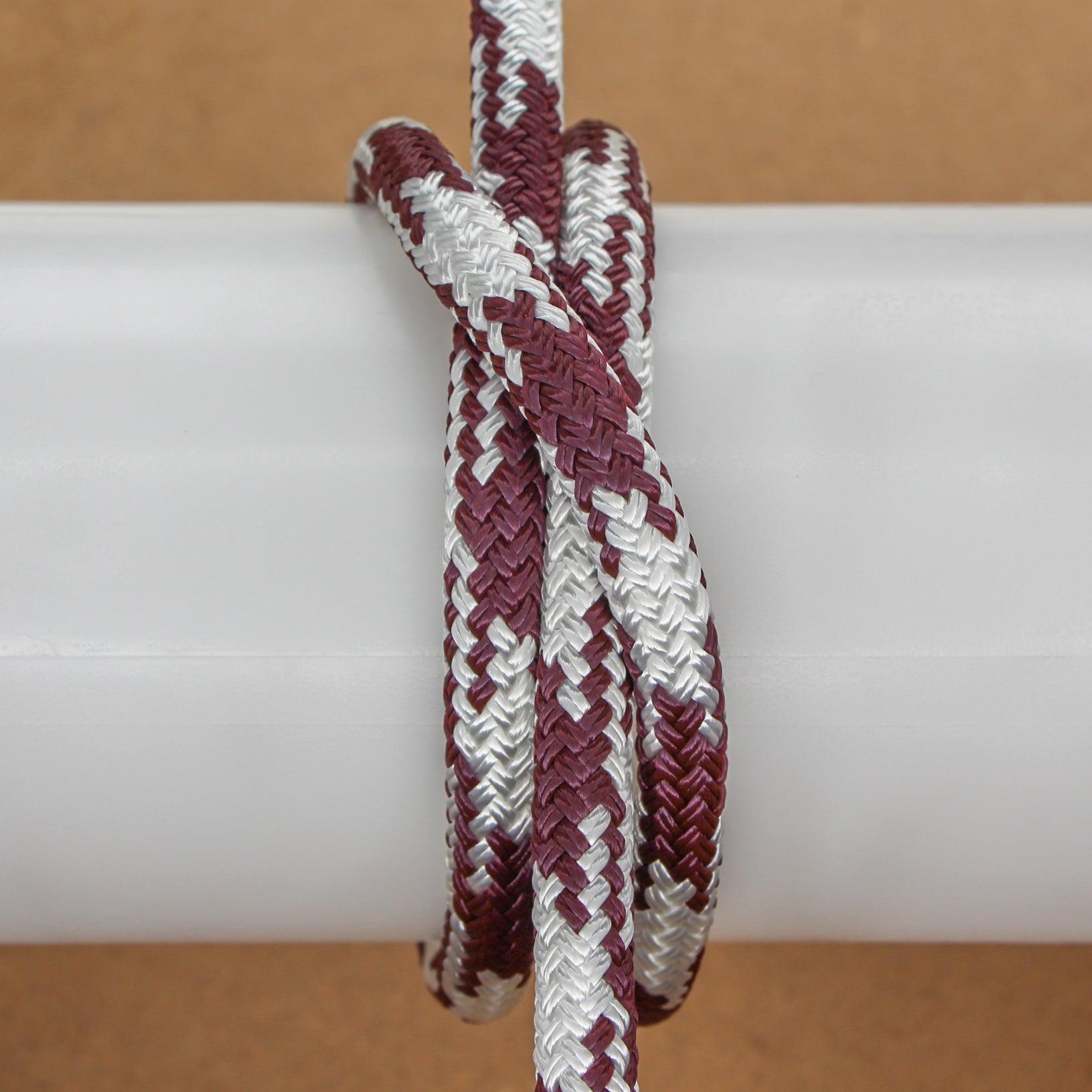 Tobiano - Burgundy-White - 8mm - Cams Cords