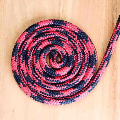 Tobiano - Pink-Navy halter - 8mm - Cams Cords