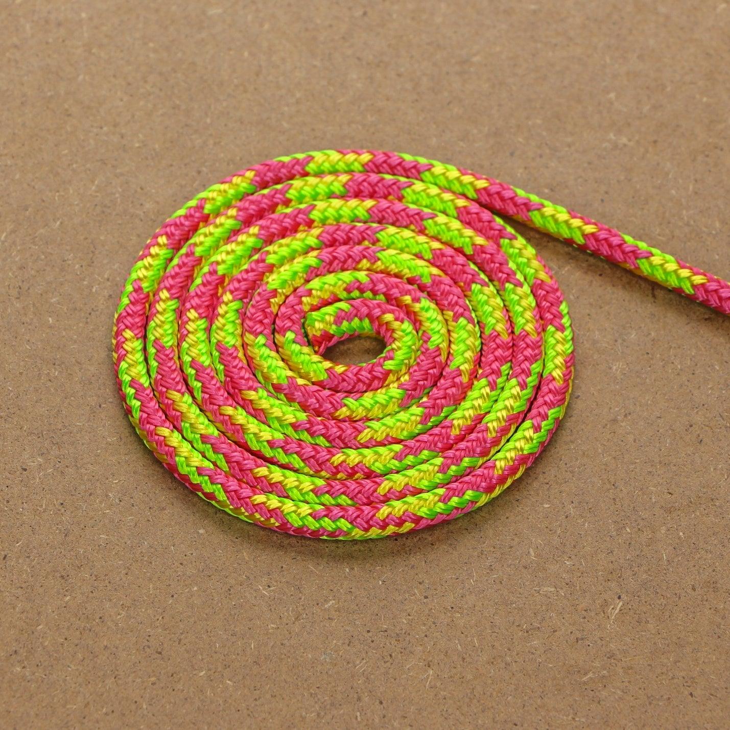 Tobiano - Pink-Yellow-Lime - 8mm - Cams Cords