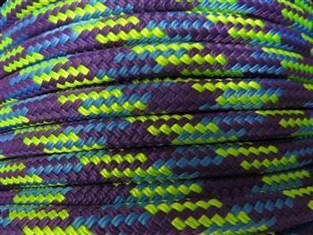 Tobiano - Purple-Blue-Lime - 10mm - Cams Cords