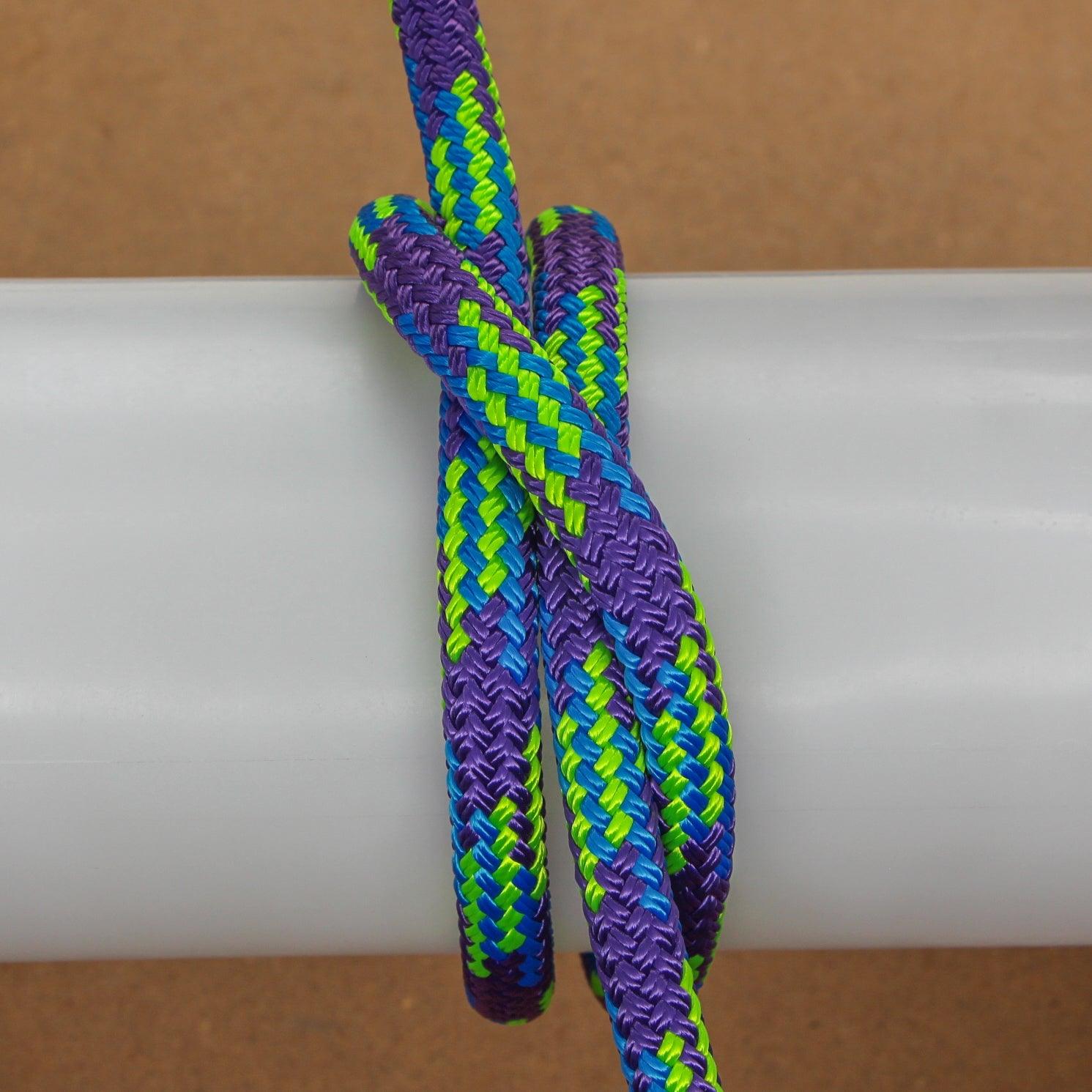 Tobiano - Purple-Blue-Lime - 12mm - Cams Cords