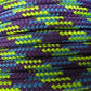 Tobiano - Purple-Blue-Lime - 12mm - Cams Cords