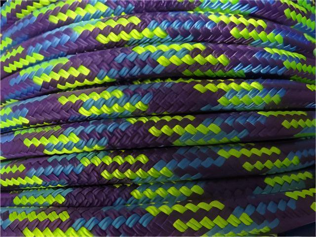 Tobiano - Purple-Blue-Lime - 14mm - Cams Cords