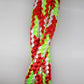 Tobiano - Red-Lime-White halter - 8mm * - Cams Cords