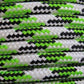 Tobiano - White-Black-Lime - 12mm - Cams Cords