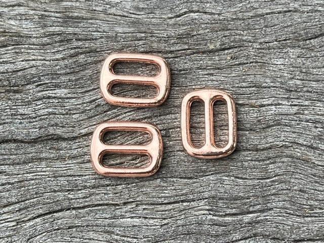 Tri-Glide rounded - 15mm - Rose Gold - Cams Cords