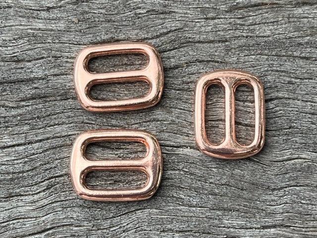 Tri-Glide rounded - 20mm - Rose Gold - Cams Cords